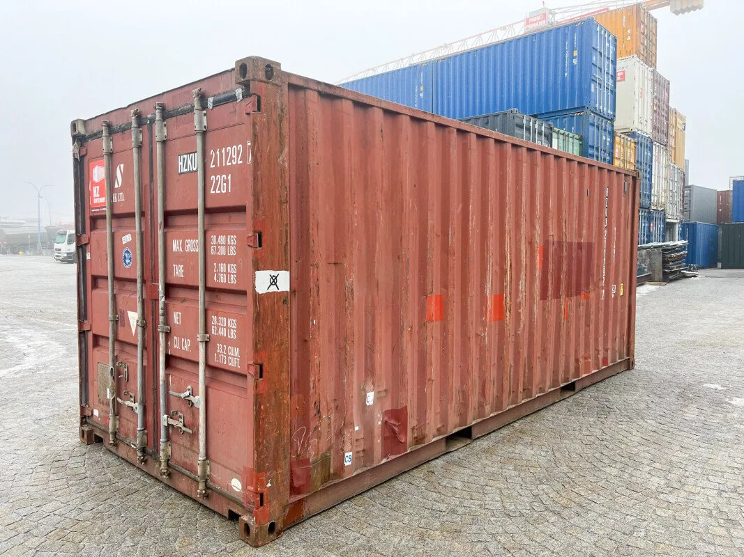 20ft used high cube shipping container