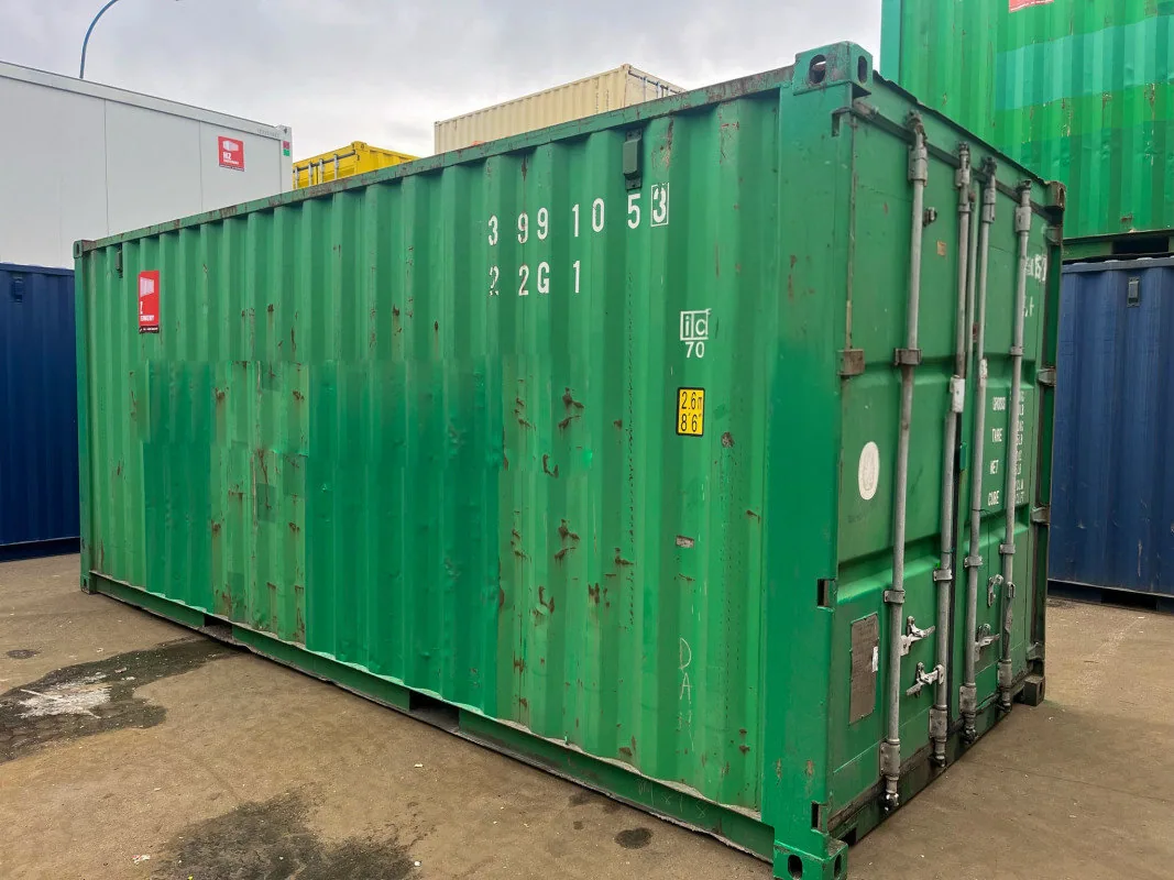20 foot used shipping container