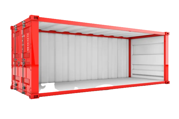 Side-opening shipping containers