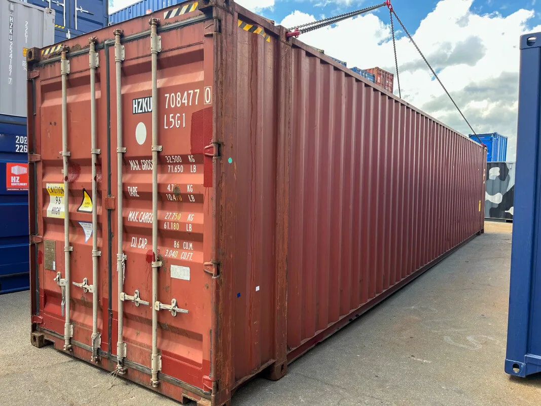 45 foot high cube shipping container