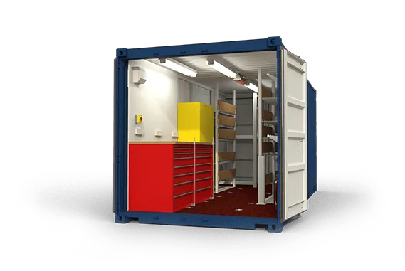 20-foot container workshop