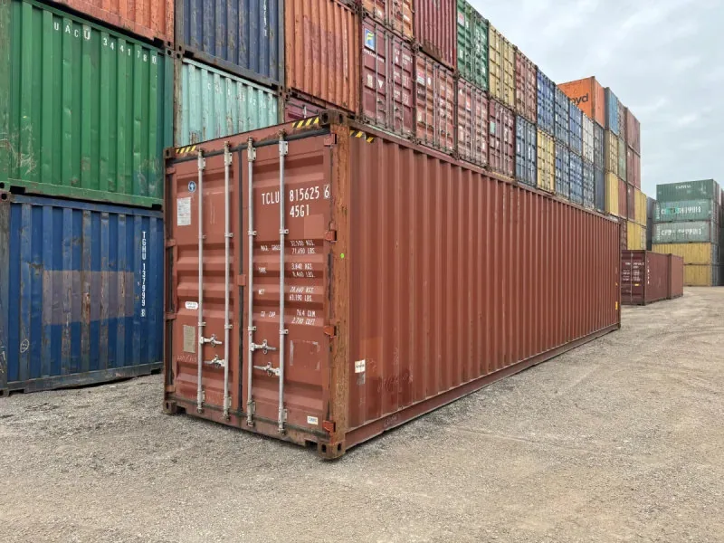 40ft High Cube used shipping container
