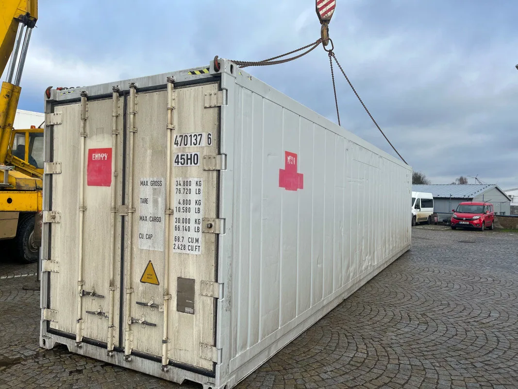 40ft High Cube used insulated shipping container