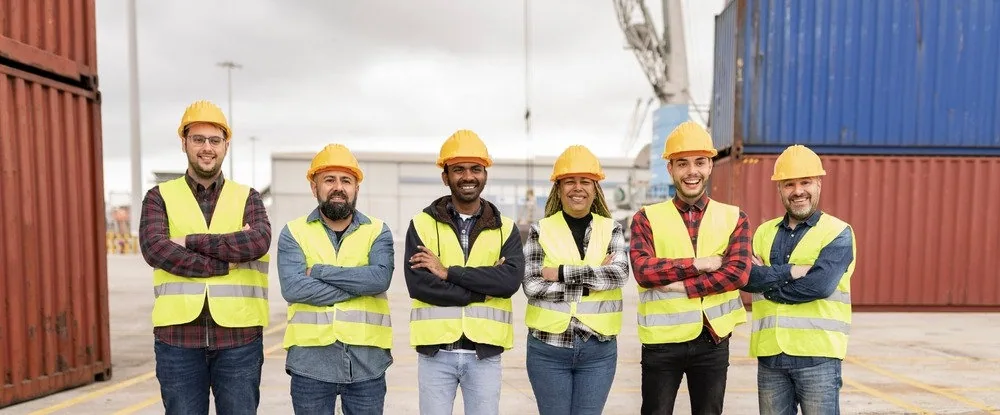 The Konex Container team at the depot