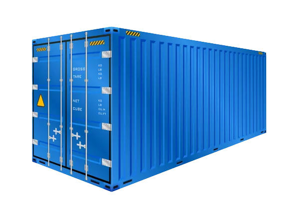20-foot shipping container