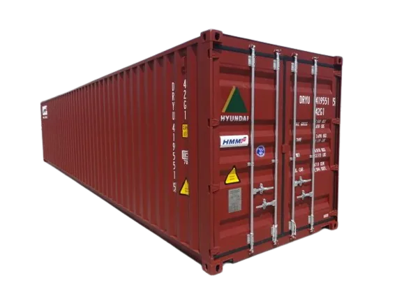40-foot shipping container
