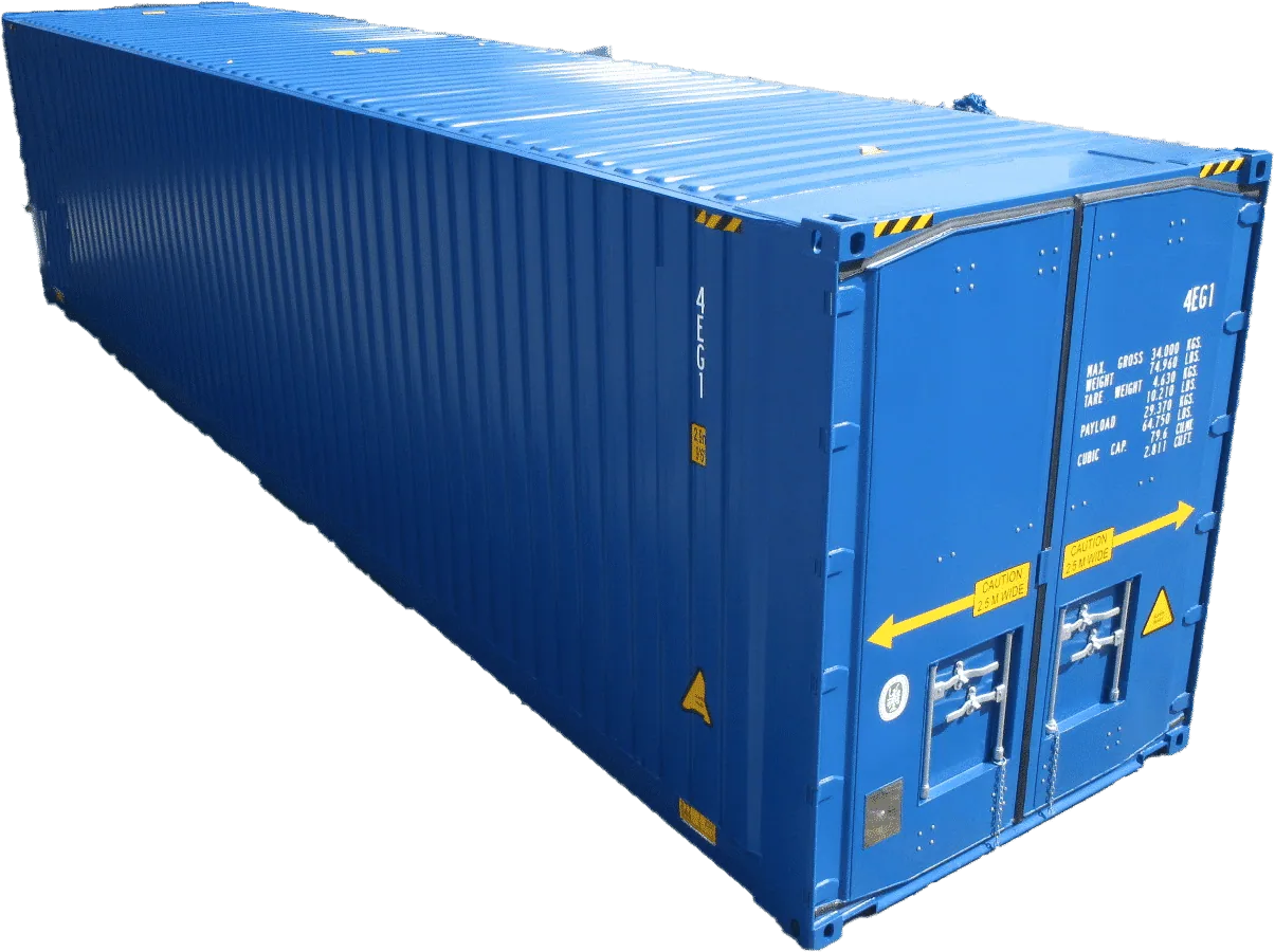 40 foot high cube container