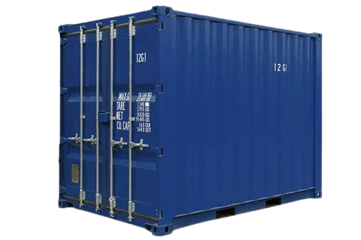 10-foot shipping container